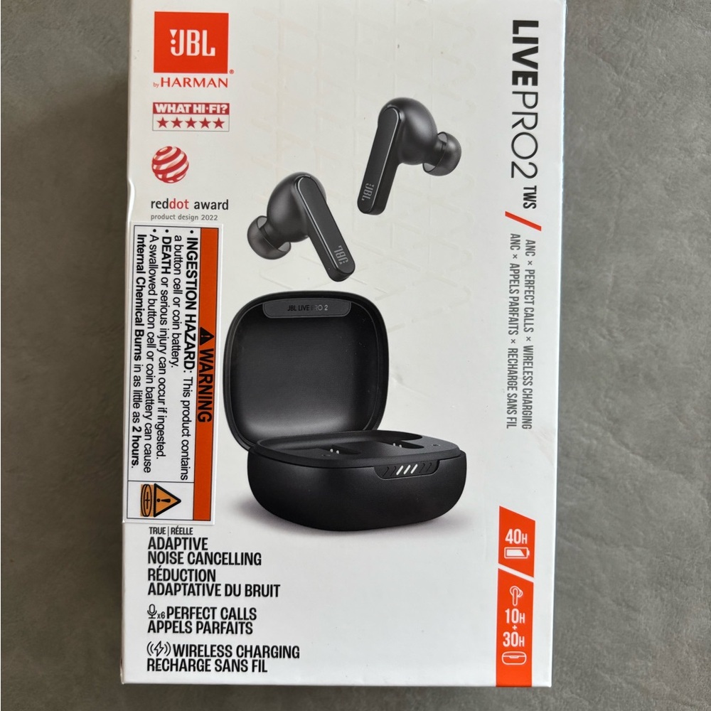 JBL Live Pro 2 TWS Earbuds in Black